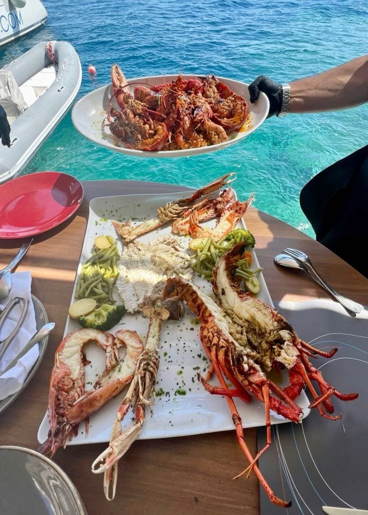 Swahili seafood lunch